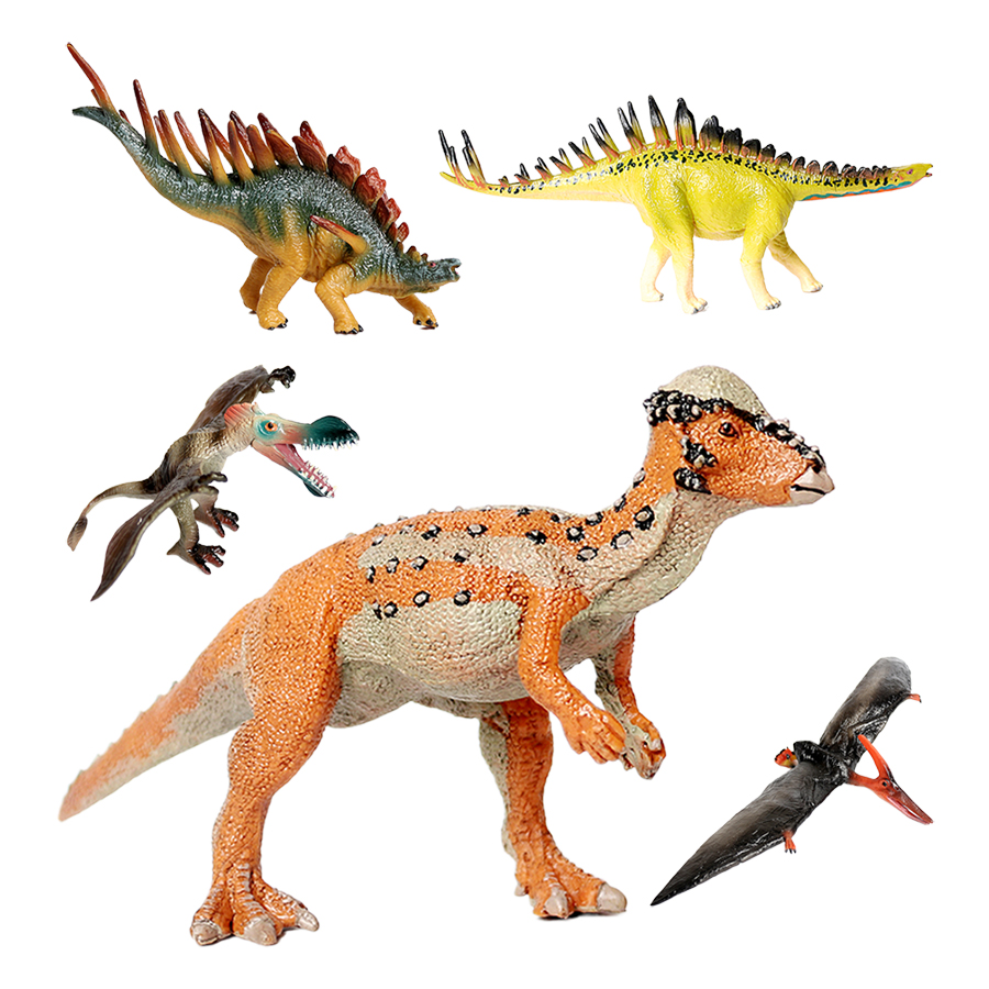 Kids Toys Under 100 - ไดโนเสาร์, สวนโลกจูราสสิก, Spinosaurus T Rex Pterosaur