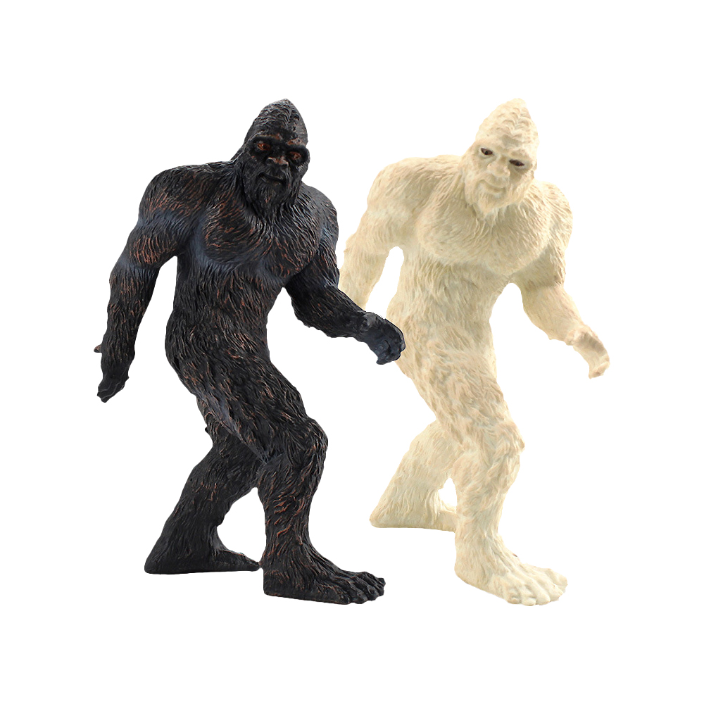 Kids Toys Under 200 - โมเดลของเล่นมนุษย์ป่า ตุ๊กตาลิงมนุษย์ ฟิกเกอร์จิ๋ว ของเล่นพลาสติกสำหรับเด็ก ของขวัญสำหรับเด็ก ของตกแต่งโต๊ะ