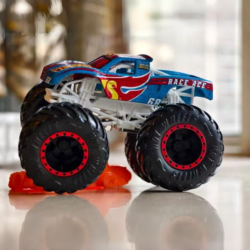 Hot Wheels Car Monster Trucks - รถของเล่นฮอตวีลส์ ไวลด์ มอนสเตอร์ ทรัคส์ ออฟโรด ผลิตจากโลหะผสม