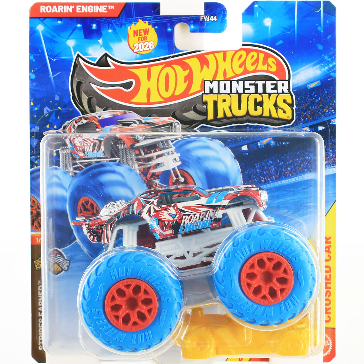 Hot Wheels Car Monster Trucks - รถฮอทวีลส์ 2026 MONSTER TRUCKS Roarin' Engine