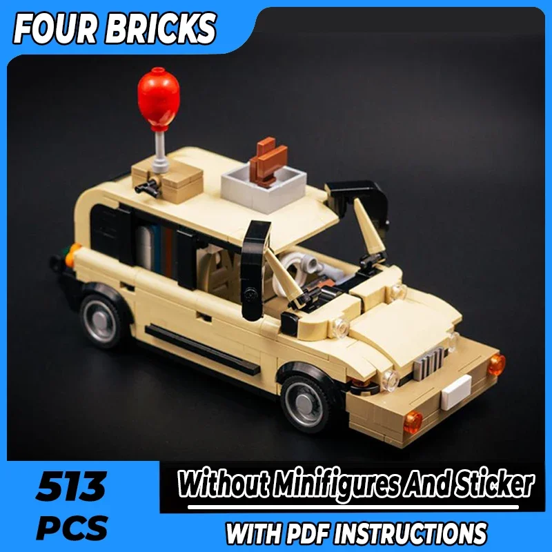 Lego Set City - ตัวต่อโมเดลรถยนต์โบราณ รุ่นโรเวอร์ ของเล่นเด็ก ชุดประกอบเอง เทคโนโลยีโมดูลาร์ ของขวัญวันหยุด