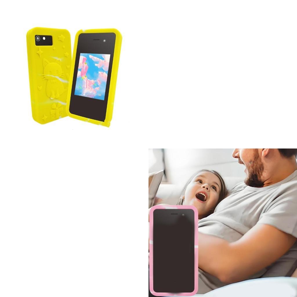 Kids Toys Smartphone - 581F Multifunctional Kids เรียนรู้สมาร์ทโฟนพร้อมแอพและหน้าจอการศึกษา 18 ตัว