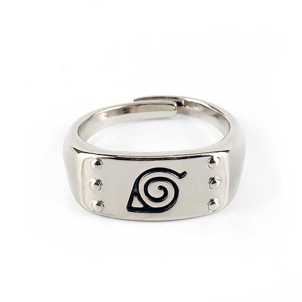 Kids Toys Logo - Anime Leaf จี้โลหะ Konoha Uzumaki Symbal