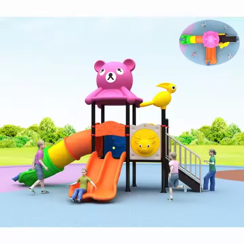 Kids Toys Entertainer - สไลเดอร์เชิงพาณิชย์สำหรับเด็ก สไลเดอร์สนามเด็กเล่นกลางแจ้ง อุปกรณ์สไลเดอร์คุณภาพสูง ของเล่นและโครงสร้างพลาสติกสำหรับกลางแจ้งเพื่อความบันเทิง