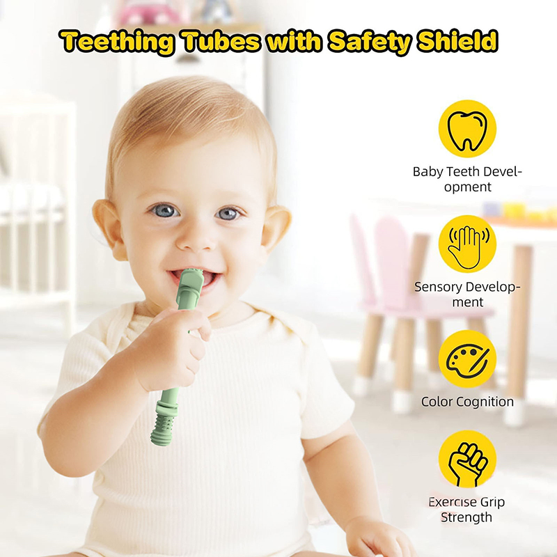 Kids Toys Youtube - หลอดเคี้ยวสำหรับเด็ก ของเล่นกัดสำหรับเด็กทารก ของเล่นเสริมพัฒนาการการพูด นวดเหงือก ฝึกพูดสำหรับเด็ก ฝึกฟื้นฟูการพูด