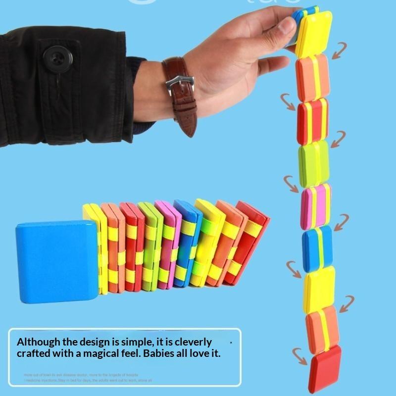 Kids Toys Entertainer - บล็อกไม้สีสันสดใสสำหรับฝึกการคิด ของเล่นมายากลสำหรับเด็กอายุ 2-7 ปี เพื่อความบันเทิงในชีวิตประจำวัน
