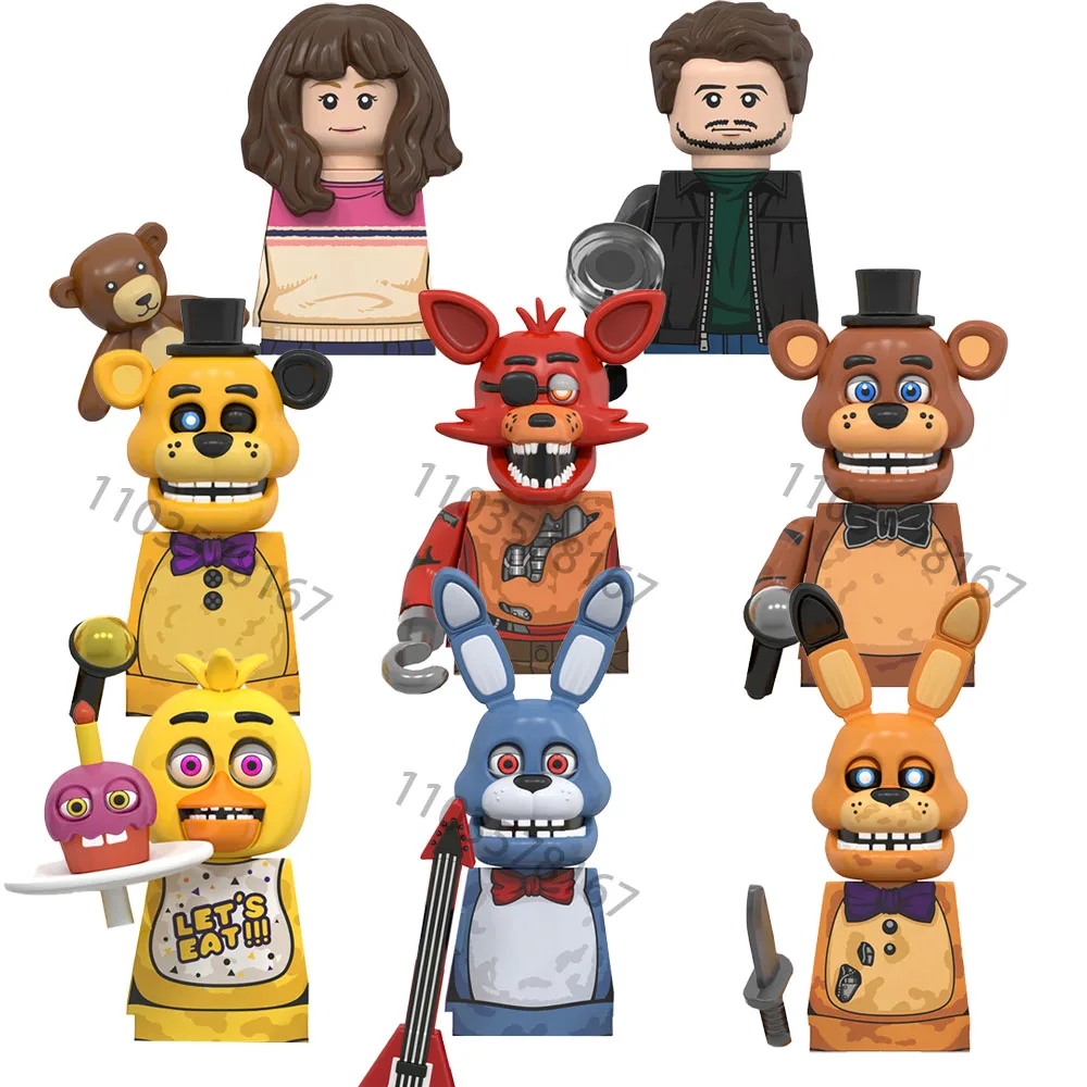 Kids Toys Lego - @WM6170 อะนิเมะการ์ตูนโมเดลตัวต่อ ชุดตัวต่อสยองขวัญขนาดเล็ก ประกอบเข้ากันได้ ของเล่นตัวต่อ ของขวัญวันเกิดสำหรับเด็ก