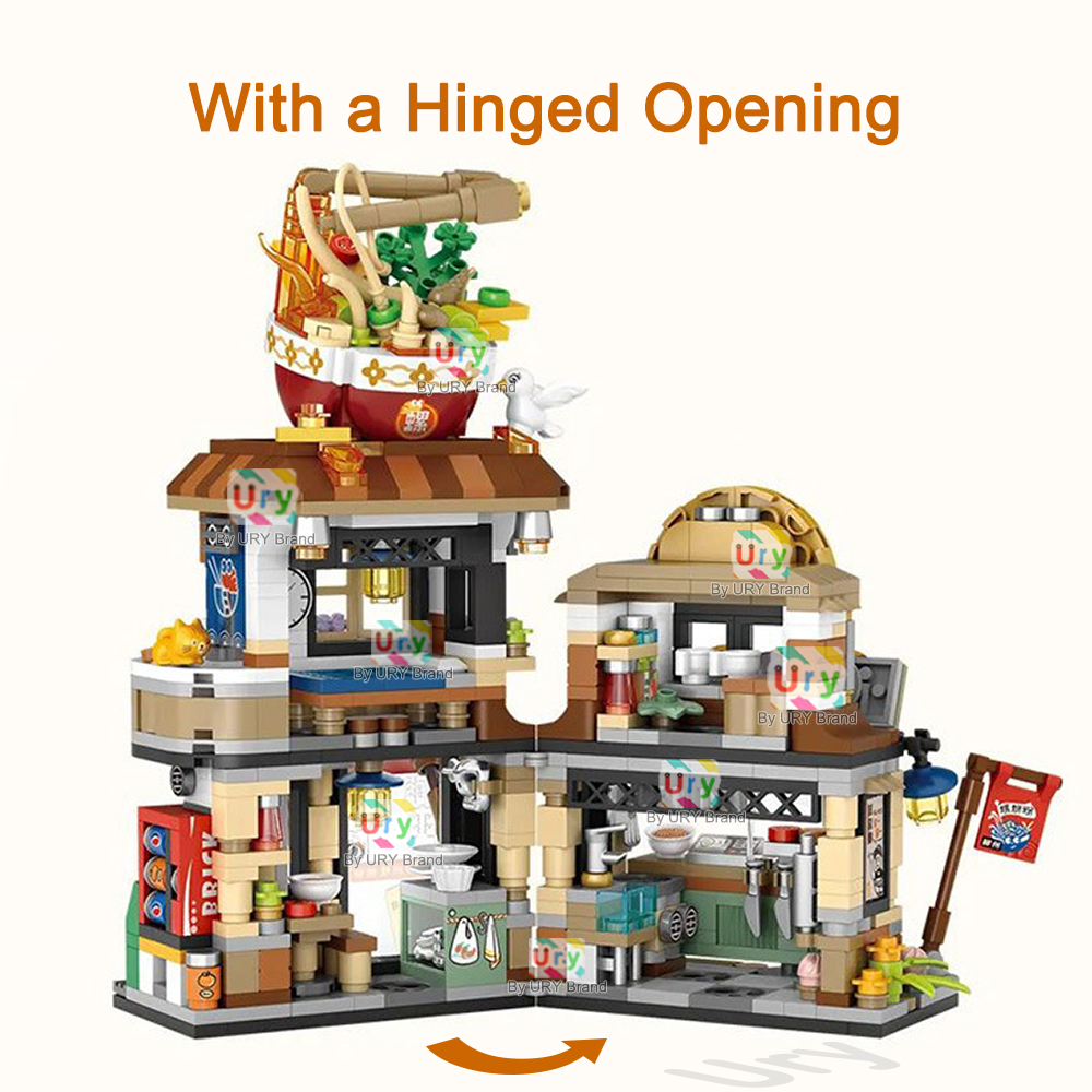 มินิซิตี้ ชุดตัวต่ออาคารสไตล์ญ - Lego Set City บทวิจารณ์และราคา
