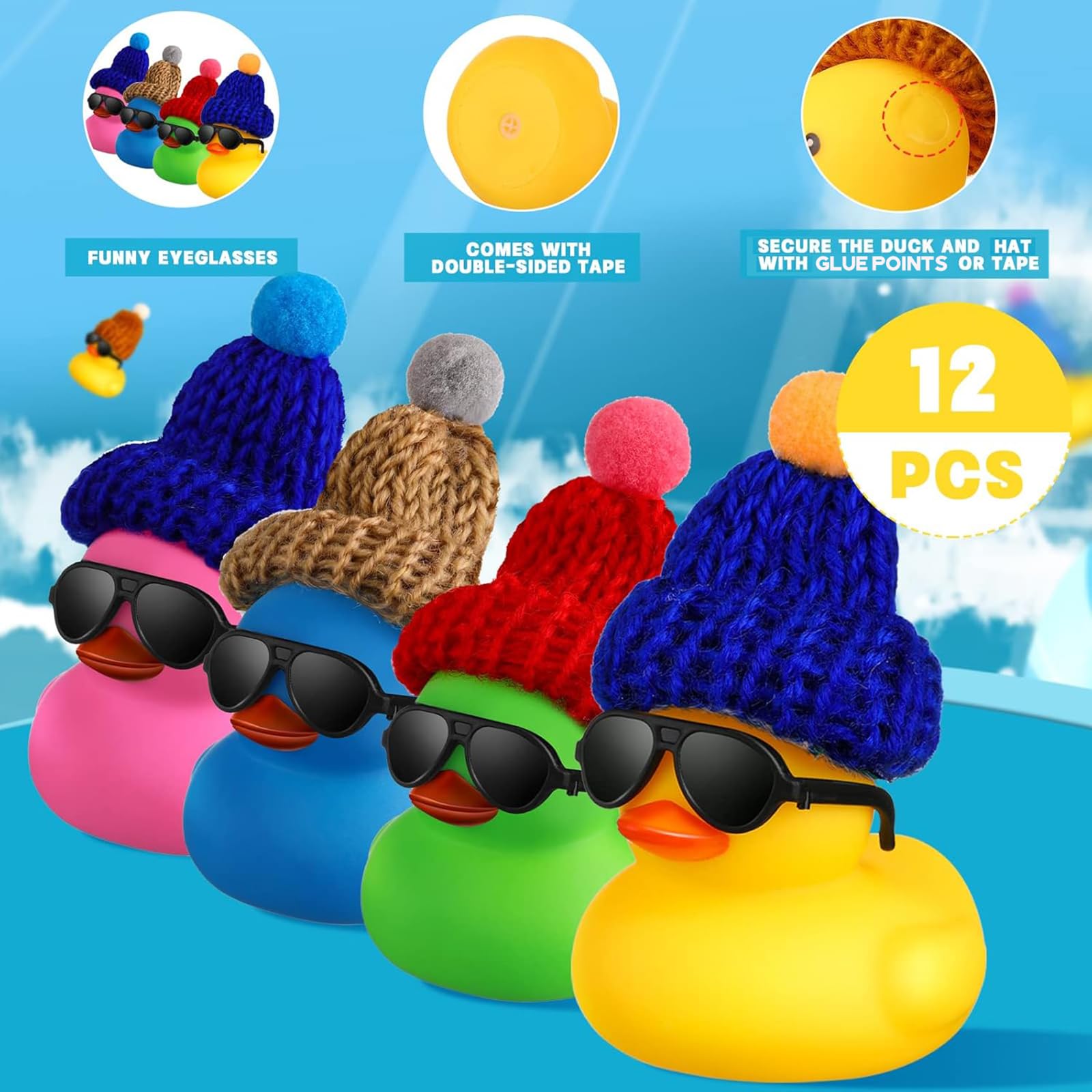 เป็ดยางจิ๋วสวมหมวกกันแดด ของเล - Rubber Duck Bath บทวิจารณ์และราคา