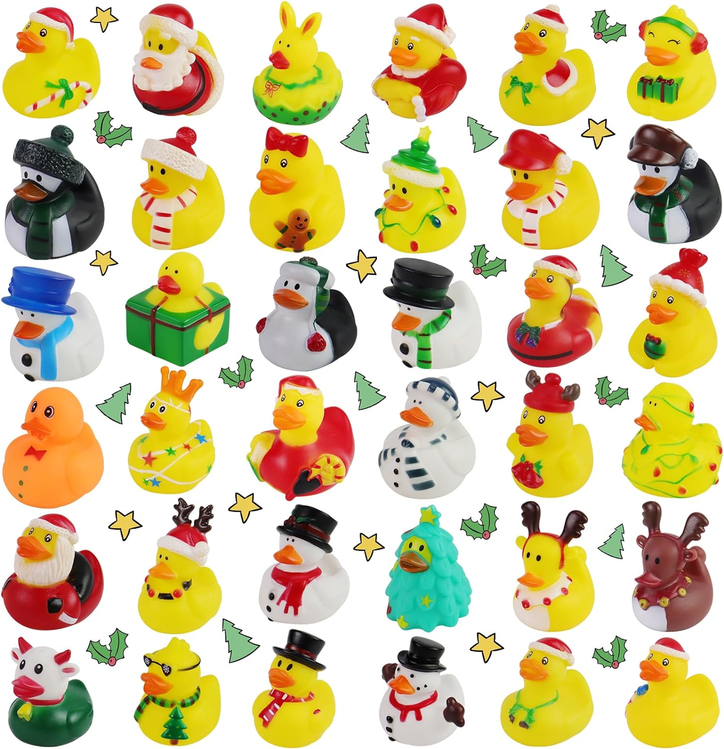 2/6/12PC คริสต์มาสเป็ดยาง, ยาง - Rubber Duck Bath บทวิจารณ์และราคา
