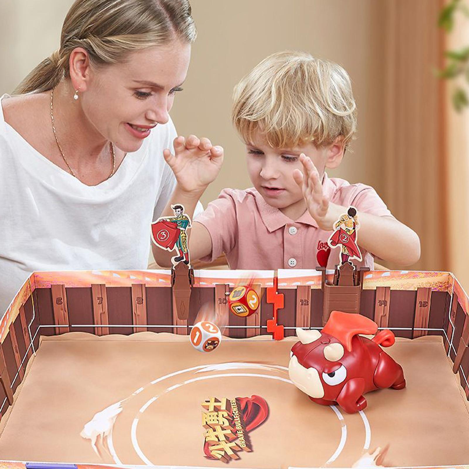 เกมกระดานสู้วัวกระทิงเกมสหกรณ์ - Kids Toys Entertainer บทวิจารณ์และราคา