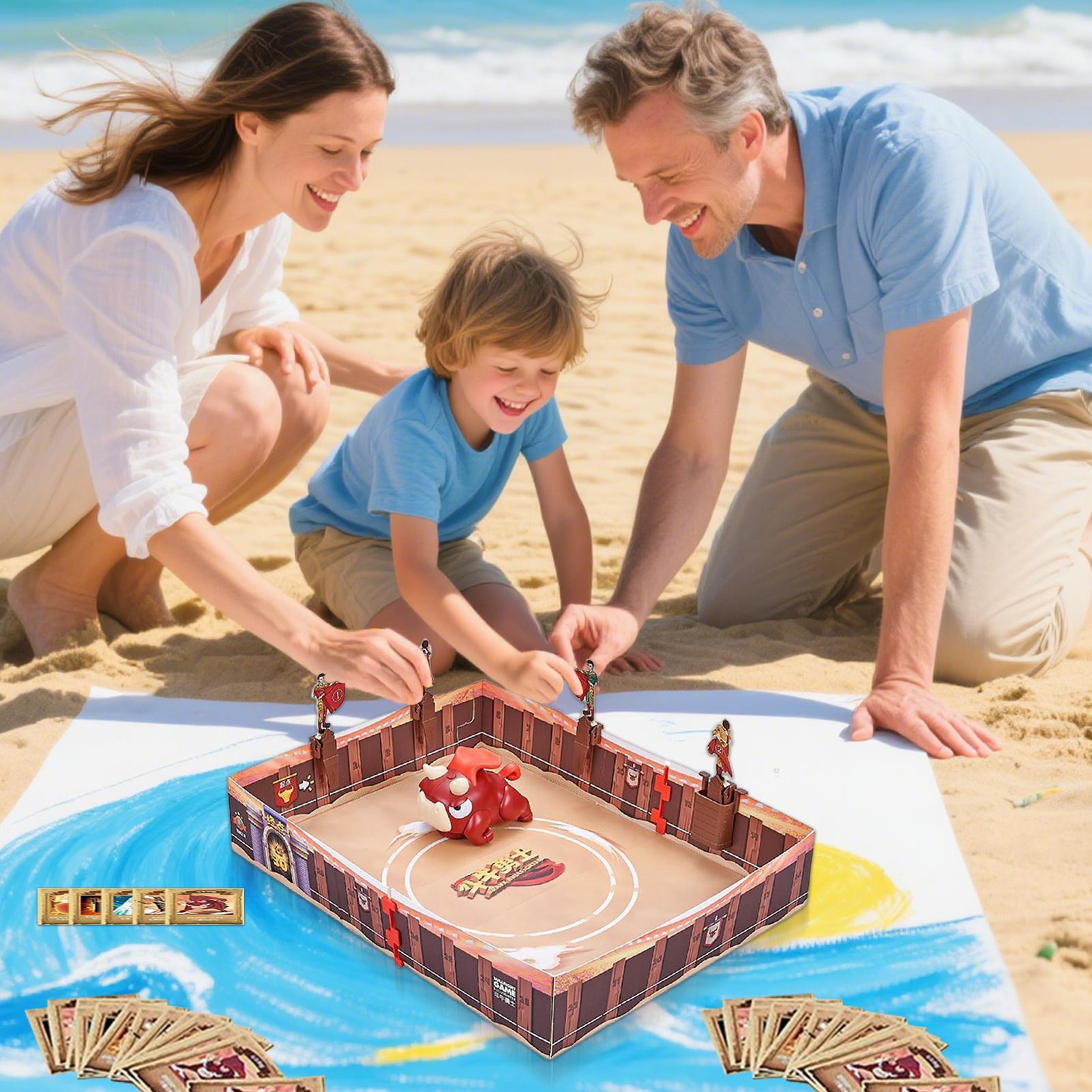 เกมกระดานสู้วัวกระทิงเกมสหกรณ์ - Kids Toys Entertainer บทวิจารณ์และราคา