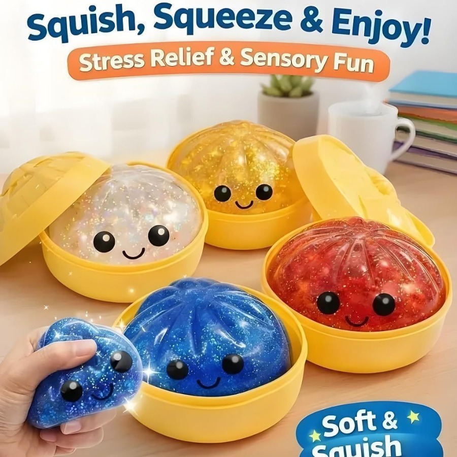 ของเล่นบีบตุ๊กตาซาลาเปา ปี 202 - Kids Toys Dumplings บทวิจารณ์และราคา