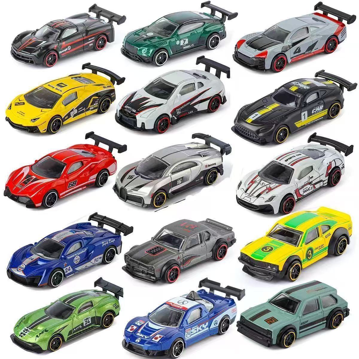 โมเดลรถอัลลอยจำลอง 1:64 รถสปอร - Kids Toys Boys บทวิจารณ์และราคา