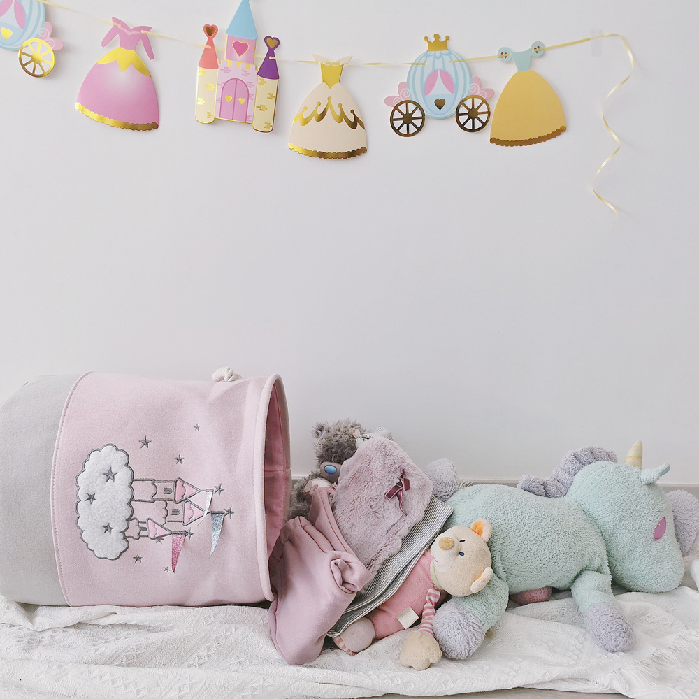 ขนาดใหญ่สีชมพูตะกร้าซักผ้าของเ - Kids Toys Clearance บทวิจารณ์และราคา