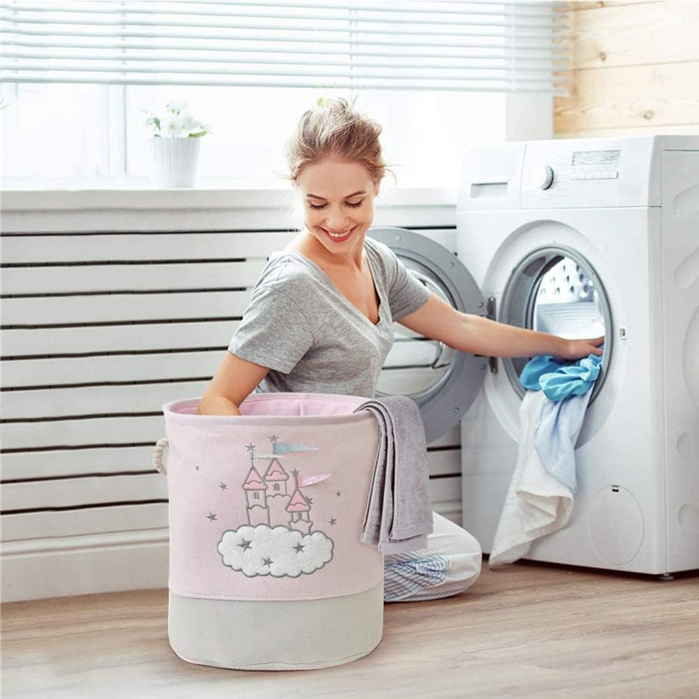 ขนาดใหญ่สีชมพูตะกร้าซักผ้าของเ - Kids Toys Clearance บทวิจารณ์และราคา