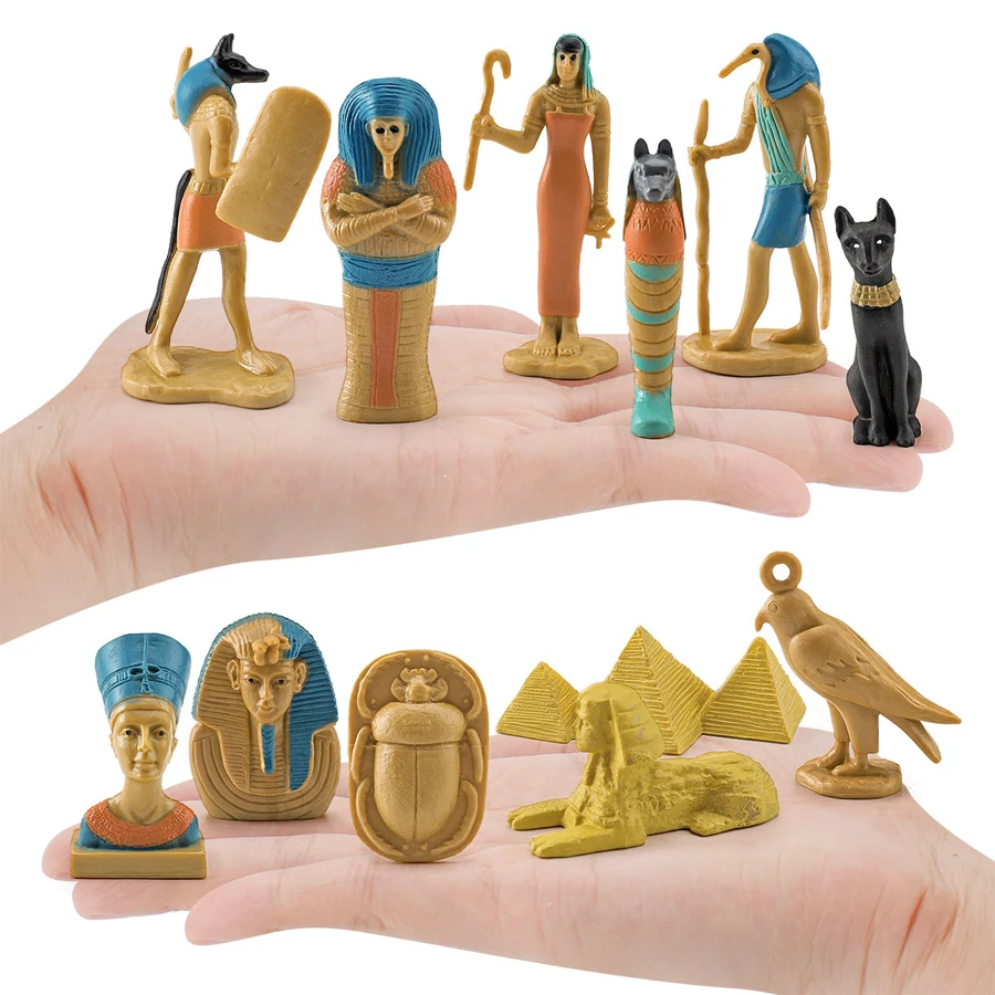Mini Figurine โบราณอียิปต์ Anu - Kids Toys Under 200 บทวิจารณ์และราคา