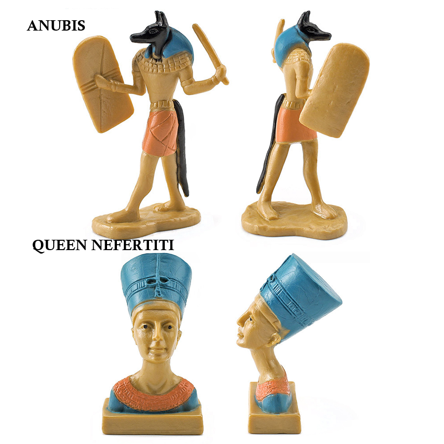 Mini Figurine โบราณอียิปต์ Anu - Kids Toys Under 200 บทวิจารณ์และราคา