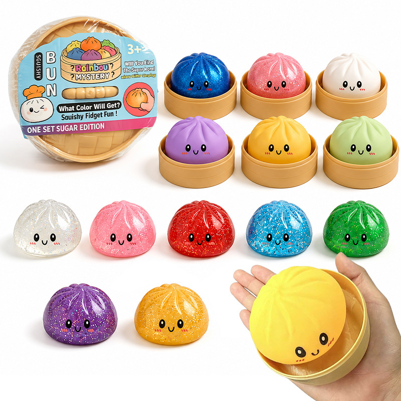 ของเล่นบีบลดความเครียดรูปซาลาเ - Kids Toys Dumplings บทวิจารณ์และราคา