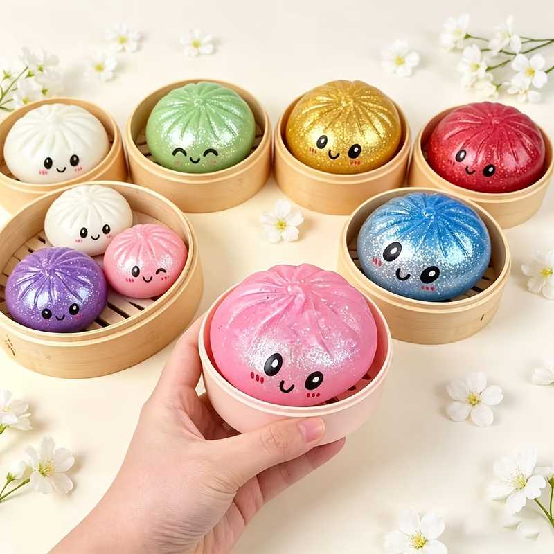 ของเล่นบีบลดความเครียดรูปซาลาเ - Kids Toys Dumplings บทวิจารณ์และราคา