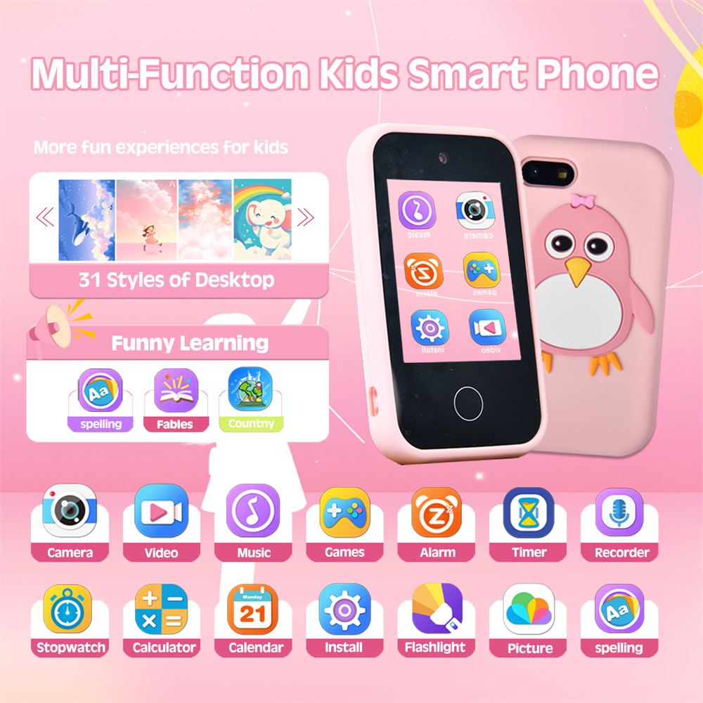 โทรศัพท์ของเล่นเด็ก สมาร์ทโฟนเ - Kids Toys Smartphone บทวิจารณ์และราคา