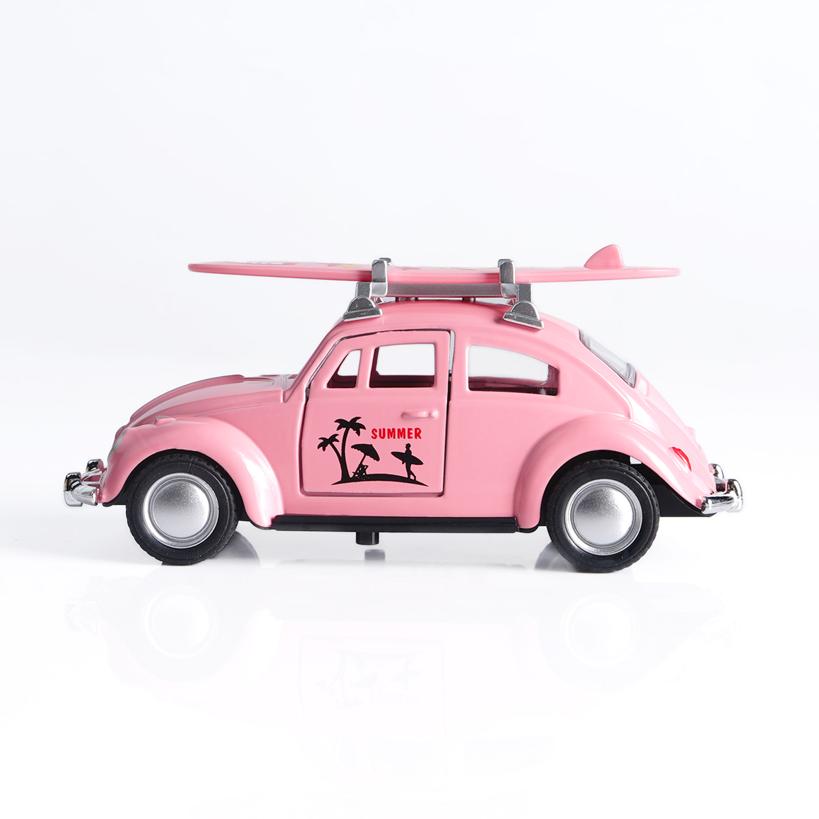 รถโมเดล Volkswagen Beetle สีชม - Kids Toys Young บทวิจารณ์และราคา