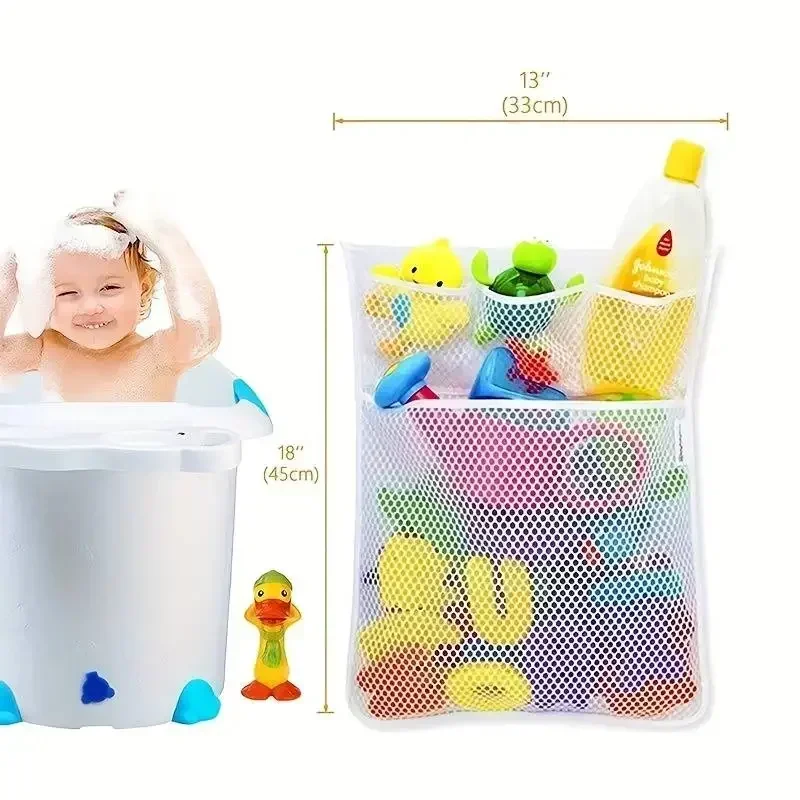 ถุงตาข่ายเก็บของเล่นในห้องน้ำ  - Kids Storage Toys บทวิจารณ์และราคา