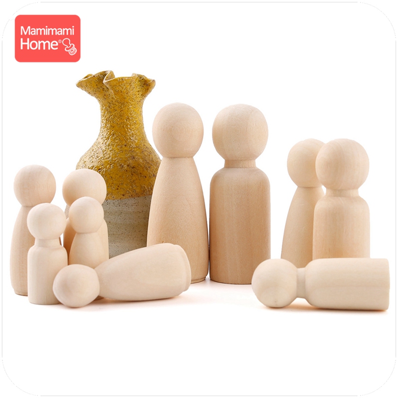 10ชิ้น55มม.Peg ตุ๊กตาผู้ชายและ - Kids Toys Logo บทวิจารณ์และราคา