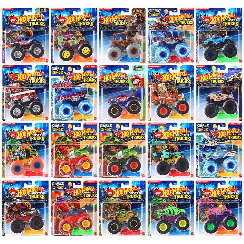 รถของเล่นฮอตวีลส์ของแท้รุ่นใหม - Hot Wheels Car Monster Trucks บทวิจารณ์และราคา
