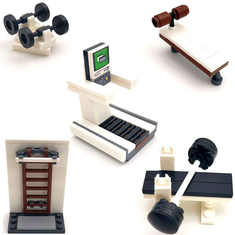MOC เฟอร์นิเจอร์อาคารอิฐบล็อกช - Lego Set City บทวิจารณ์และราคา