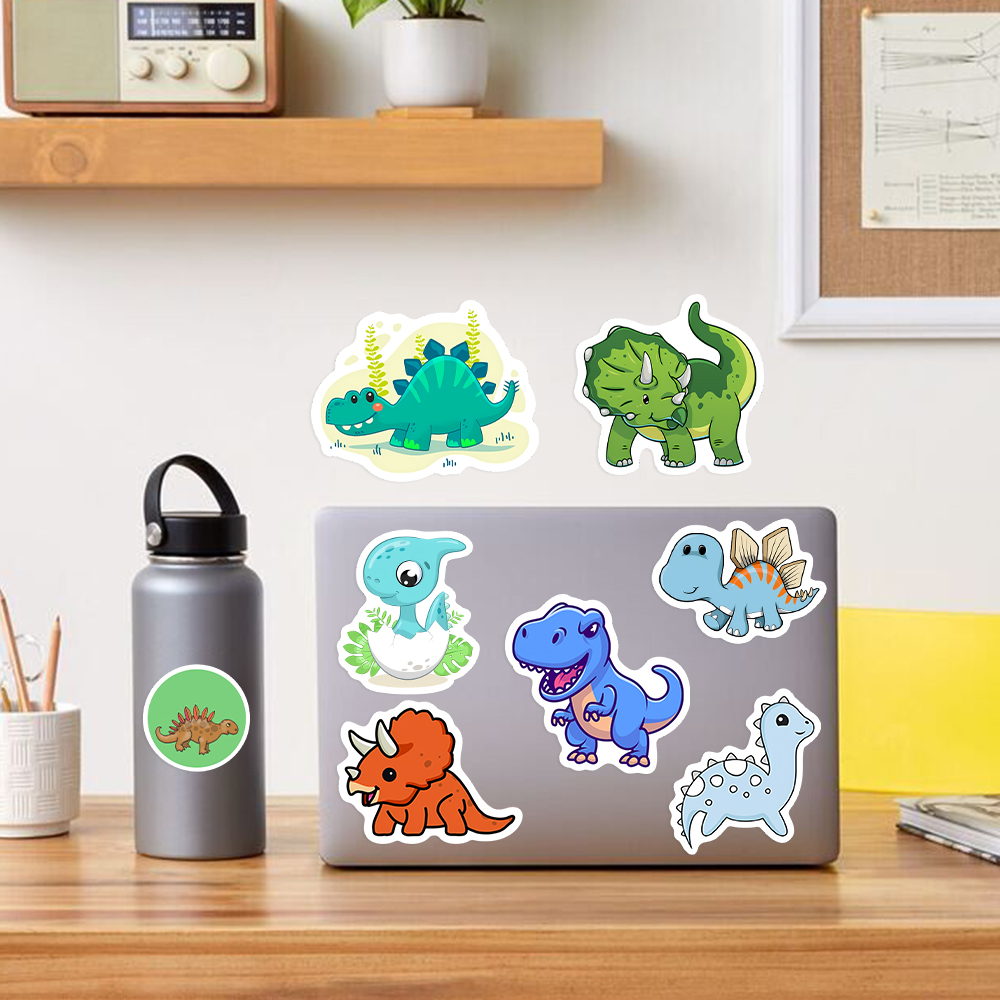 น่ารักน่ารักไดโนเสาร์สติกเกอร์ - Kids Toys Videos บทวิจารณ์และราคา