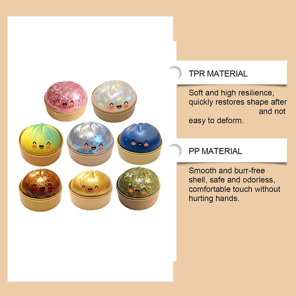 ของเล่นบีบจำลองรูปเกี๊ยวแบบสมจ - Kids Toys Dumplings บทวิจารณ์และราคา