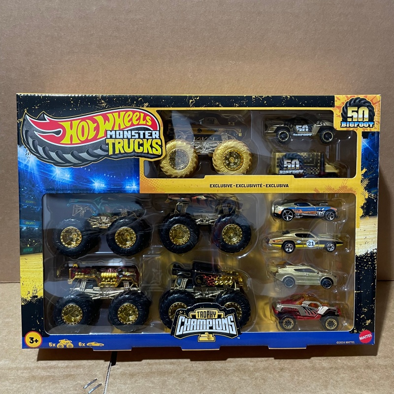รถโมเดลโลหะสะสม Hot Wheels Mon - Hot Wheels Car Monster Trucks บทวิจารณ์และราคา