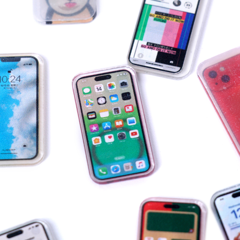 5 ชิ้น 1:12 โทรศัพท์มือถือจิ๋ว - Kids Toys Smartphone บทวิจารณ์และราคา