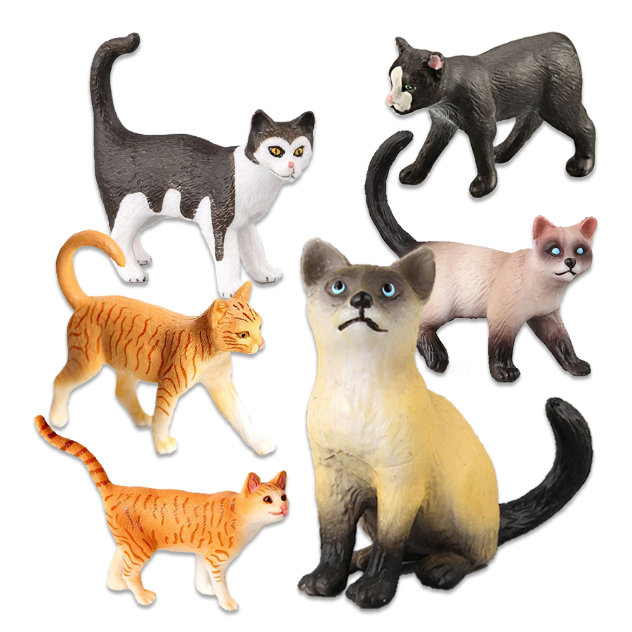 ตุ๊กตาแมวพลาสติกสมจริง แมวเปอร - Kids Toys Under 200 บทวิจารณ์และราคา