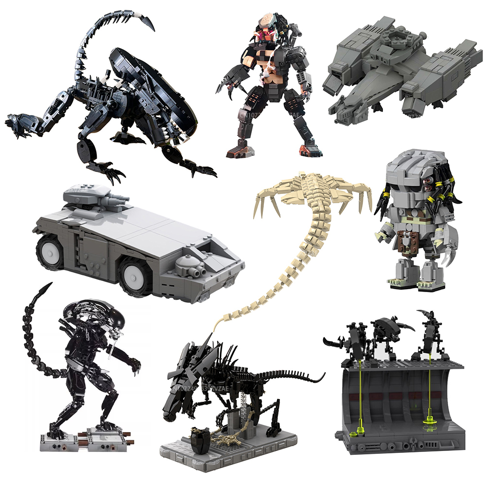 ชุดตัวต่อตุ๊กตาขยับแขนขาได้บล็ - Xenomorph Kids Toys บทวิจารณ์และราคา