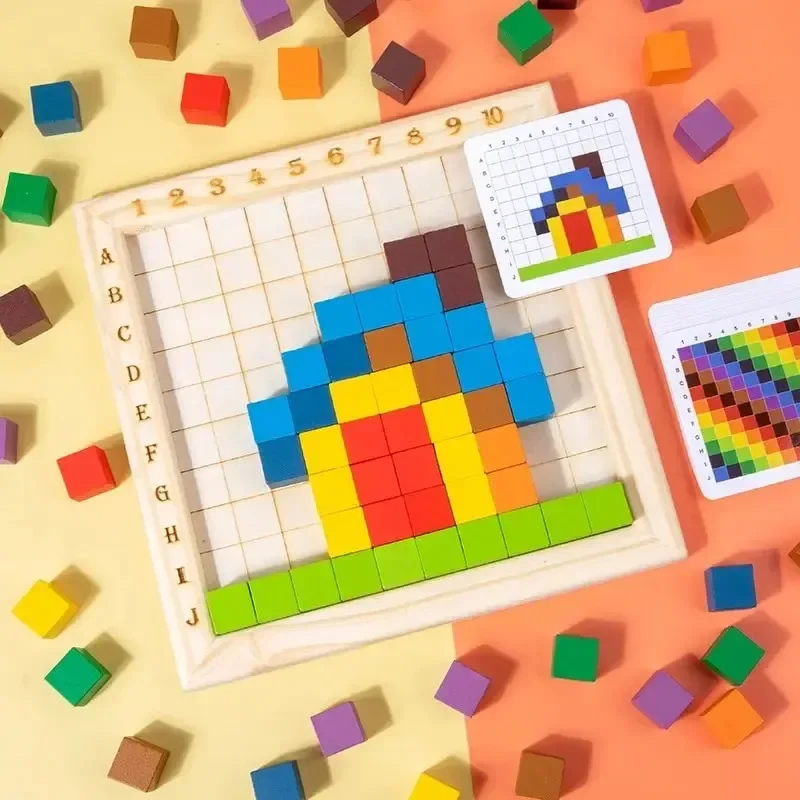 มอนเตสซอรี่ บล็อกไม้เสริมพัฒนา - Kids Toys Under 100 บทวิจารณ์และราคา