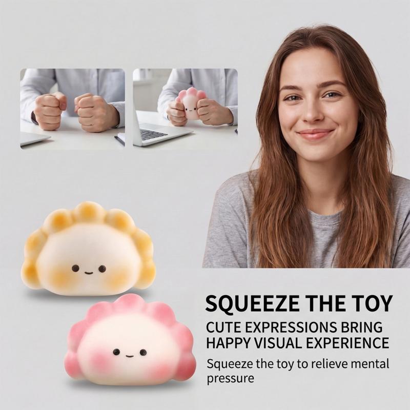 ของเล่นบีบลดความเครียดรูปซาลาเ - Kids Toys Dumplings บทวิจารณ์และราคา