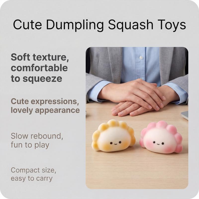 ของเล่นบีบลดความเครียดรูปซาลาเ - Kids Toys Dumplings บทวิจารณ์และราคา