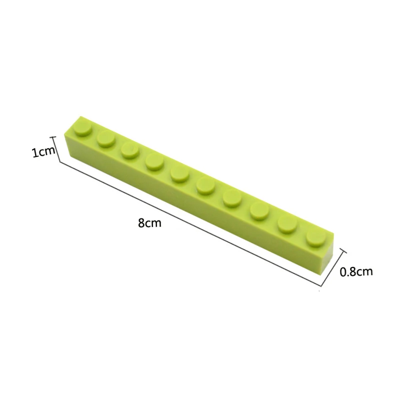 ตัวต่อบล็อกตัวต่อแบบทำมือ1x10จ - Kids Toys Under 100 บทวิจารณ์และราคา