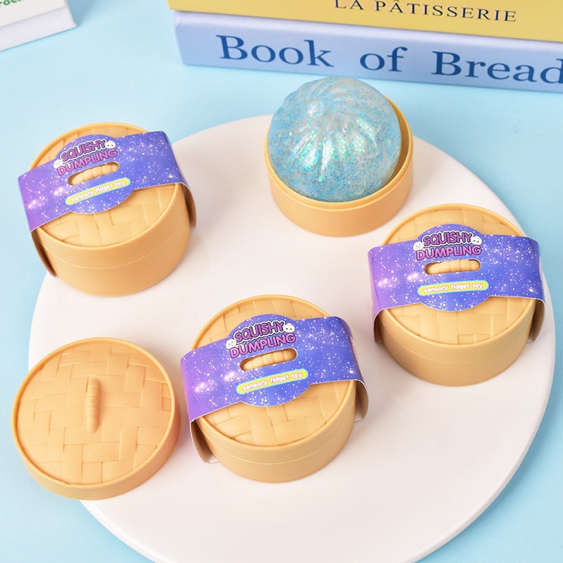 ของเล่นบีบมินิสควิชชี่รูปซาลาเ - Kids Toys Dumplings บทวิจารณ์และราคา