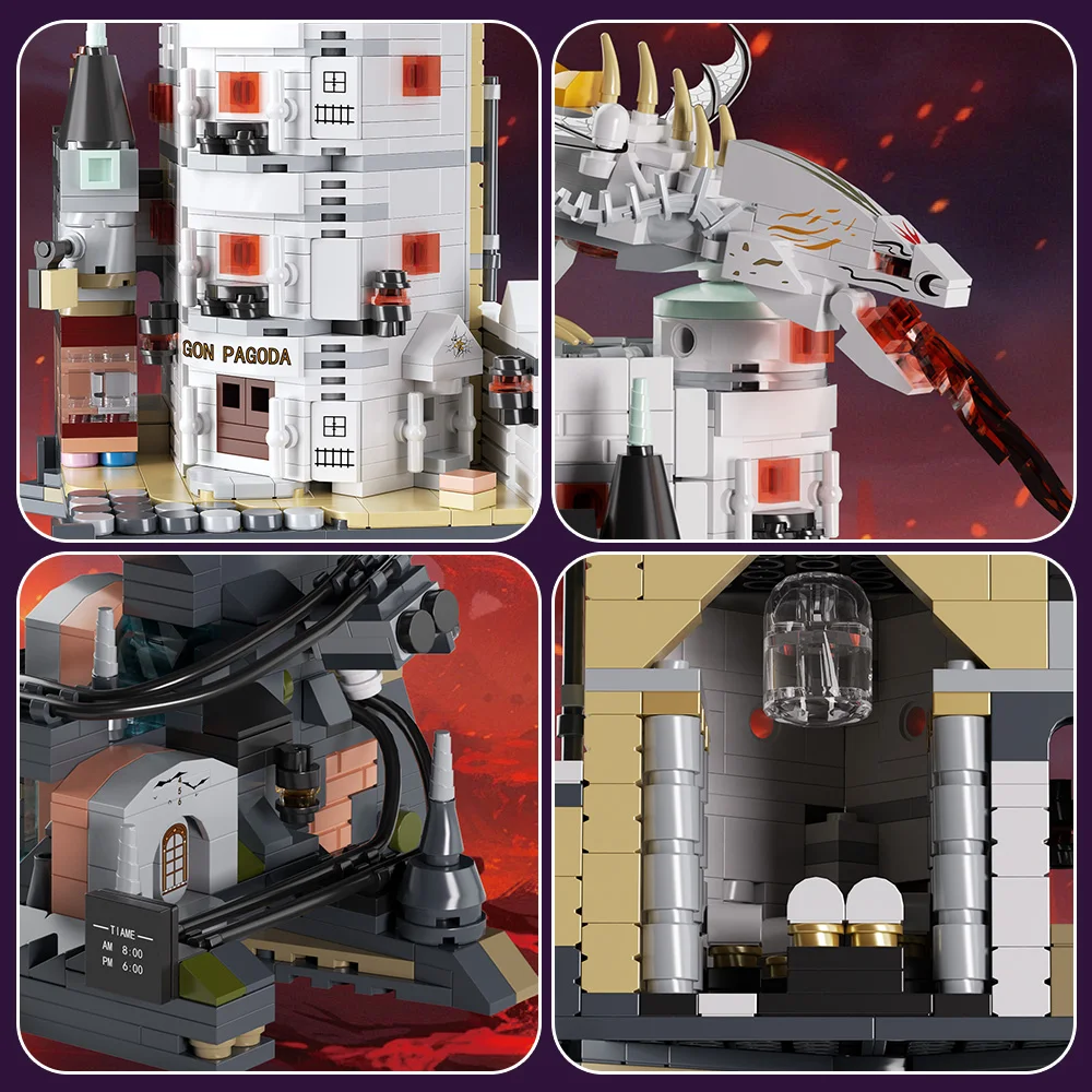 1000pcs Gringottses Wizard Tow - Kids Toys Lego บทวิจารณ์และราคา