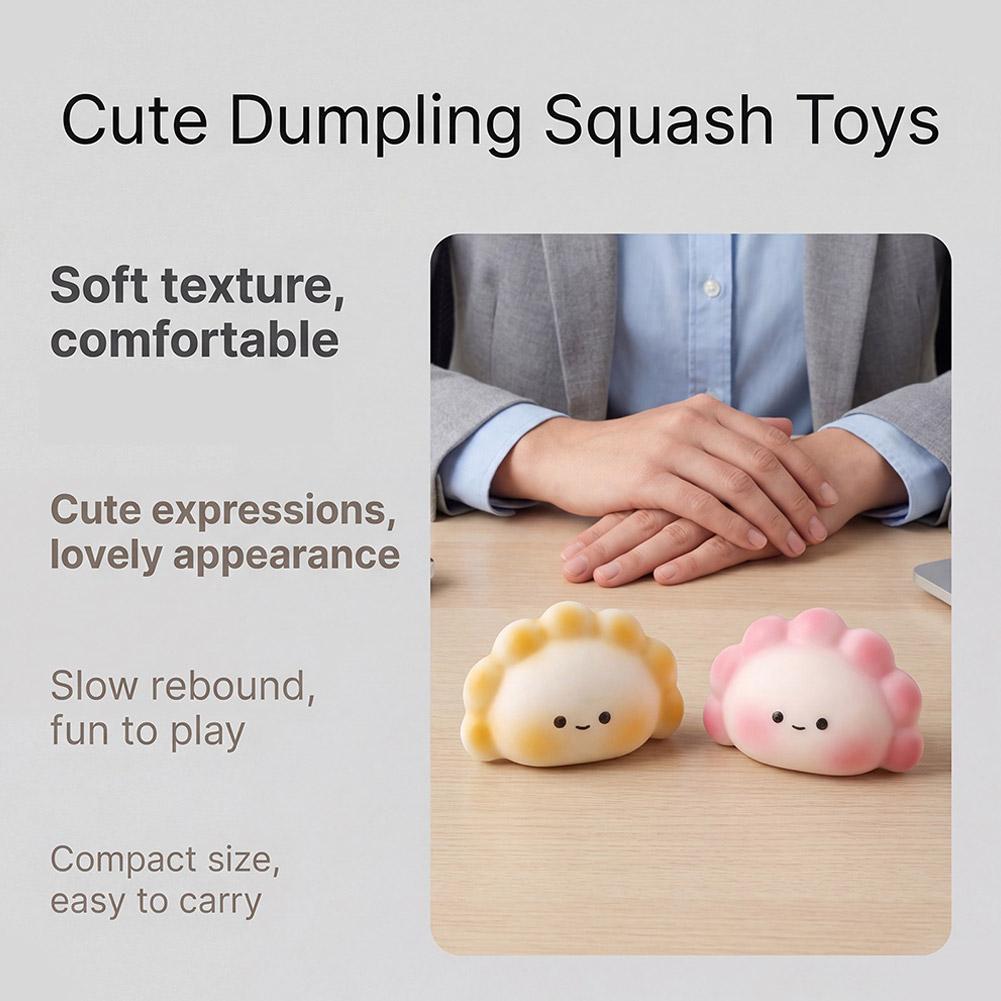 ของเล่นบีบแก้เครียดรูปเกี๊ยว น - Kids Toys Dumplings บทวิจารณ์และราคา